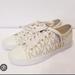 Michael Kors Shoes | Michael Kors Logo Sneakers | Color: Tan/White | Size: 6.5
