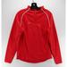 Nike Tops | Nike Sweatshirt Small Pullover 1/4 Zip Fleece Therma Fit Logo Y2k New | Color: Red | Size: S