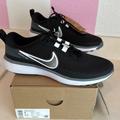 Nike Shoes | Brand New Nike Infinity Ace Next Nature Nn Golf Shoes Black White Grey M 8 W 9.5 | Color: Black/White | Size: 8