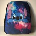 Disney Accessories | Disney Stitch Backpack | Color: Blue/Purple | Size: 13” By 15.5” Tall