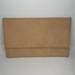 Michael Kors Bags | Michael Kors Tan Nude Beige Suede Basic Strapless Clutch | Color: Cream | Size: Os