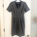 J. Crew Dresses | Jcrew Size 6 Short Sleeve Knee Length Grey Dress | Color: Gray | Size: 6