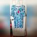 Lilly Pulitzer Dresses | Lily Pulitzer Nwt Tula Dress In Turquoise. Size L | Color: Blue | Size: L