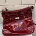 Coach Bags | Adorable Patent Reddish Maroon Coach Bag! Pink Inside! Perfect Shape! | Color: Red | Size: Os