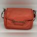 Coach Bags | Coach Taylor Leather Shoulder Bag Purse Handbag Coral Pink Flap Solid W Pockets | Color: Pink/Silver/Tan | Size: Os