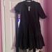J. Crew Dresses | Jcrew Never Been Worn With Tags Black Ruffled Dress | Color: Black | Size: Xxs