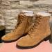 Kate Spade Shoes | Nib Kate Spade Raegan Faux Shearling Lug Sole Boots - Size 8b | Color: Brown/Tan | Size: 8