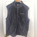 Columbia Jackets & Coats | Columbia Men’s Fleece Vest Size L Dark Grey Used | Color: Gray | Size: L