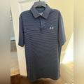 Under Armour Shirts | Men’s Under Armour Polo Shirt | Color: Blue | Size: S