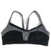 Athleta Intimates & Sleepwear | Athleta Racerback Athletic Workout Sports Bra In Black/Gray | Color: Black/Gray | Size: M