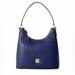 Dooney & Bourke Bags | Dooney & Bourke Blue Saffiano Leather Hobo Shoulder Bag Red Interior Gently Used | Color: Blue/Red | Size: Os