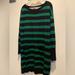 J. Crew Dresses | J Crew Sweater Dress/Tunic | Color: Black/Green | Size: Xl