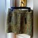 J. Crew Skirts | J. Crew Tweed Skirt. Roomy Size 4. Lined. | Color: Black/Gold | Size: 4