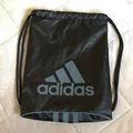 Adidas Bags | Adidas Iconic Drawstring Bag | Color: Black/Gray | Size: Os