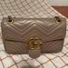 Gucci Bags | Gucci Calfskin Matelasse Medium Gg Marmont Shoulder Bag Porcelain Rose | Color: Tan | Size: Os