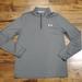 Under Armour Shirts | Mens Under Armour Gray Active 1/4 Zip Shirt Size M | Color: Gray | Size: M