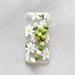 Anthropologie Accessories | Green And White Flower Print Beaded Hand Strap Iphone X/Xs Phone Case | Color: Green/White | Size: Os