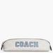 Coach Bags | Coach Pencil Case In Signature Canvas With Varsity Motif In Chalk/Indigo | Color: Blue/White | Size: Os