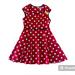 Disney Dresses | Disney Parks Minnie Mouse Red Polka Dot Pinup Swing Dress Halloween Cosplay Xl | Color: Red/White | Size: Xl