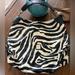 Dooney & Bourke Bags | Dooney & Bourke Zebra Bag | Color: Blue/Cream | Size: Os