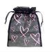 Victoria's Secret Bags | New Vs Mesh Drawstring Bag. | Color: Black/Pink | Size: Os