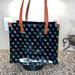 Dooney & Bourke Bags | Dooney & Bourke Medium Shopper | Color: Black/Blue | Size: H 9.5" X W 6" X L 11.5