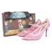 Gucci Shoes | Gucci Light Pink Virginia Mary Jane Heels With Crystal Buckles Size 37/7 Nib | Color: Pink | Size: 37/7