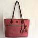 Dooney & Bourke Bags | Dooney & Bourke Leather Tote Bag | Color: Pink/Red | Size: Os