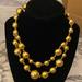 J. Crew Jewelry | Jcrew Layered Metallic Ball Necklace | Color: Gold | Size: Os