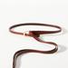 Anthropologie Accessories | Anthropologie Skinny Leather Double Wrap Belt Brown Small | Color: Brown | Size: Small