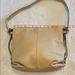 Coach Bags | Coach Pebbled Leather Duffle Bag Soho Handbag Mint Xl Crossbody East West Beige | Color: Tan | Size: Os