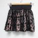 Disney Bottoms | Disney Sequin Overlay Black & Pink Polka Dot Skirt Xs | Color: Black/Pink | Size: Xsg