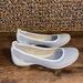 Giani Bernini Shoes | Giani Bernini Kat Womens Sz 8.5 Flats, Slip On Shoes Memory Foam Like New | Color: Gray/White | Size: 8.5