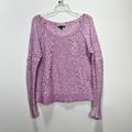 American Eagle Outfitters Sweaters | American Eagle Outfitters Sweater L Womens Knit Sweater Pink Cotton/Wool Blend | Color: Pink | Size: Lj