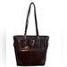 Coach Bags | Coach Dark Brown Patent Leather Tote Bag | Color: Brown | Size: Os