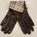Burberry Accessories | Burberry London Brown Leather Gloves Size 7 1/2 | Color: Brown | Size: Os