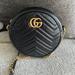Gucci Bags | Gucci Mini Marmont Matelasse Round Shoulder Bag | Color: Black | Size: Os
