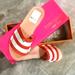 Kate Spade Shoes | Kate Spade Slides Nib | Color: Red/White | Size: 6