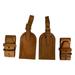 Louis Vuitton Bags | Louis Vuitton Vachetta Poignet Handle Faster And Luggage Tag Set Of 2 | Color: Tan | Size: Os