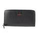 Gucci Bags | Gucci Web Long Wallet 435298 Leather Black Round Zipper | Color: Black | Size: Os