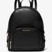 Michael Kors Bags | New Michael Kors Jaycee Medium Zip Pocket Backpack Leather Black | Color: Black | Size: Os