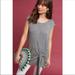 Anthropologie Tops | Anthropologie | Vanessa Virginia Dayla Gray Cap Sleeve Tie Tunic Women’s Size Xs | Color: Gray | Size: Xs