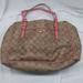 Coach Bags | Coach F24603 Peyton Signature Double Zip Purse Bag Tote Handbag Purse | Color: Pink/Tan | Size: Os