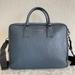 Burberry Bags | Burberry Navy Leather Laptop Bag | Color: Blue | Size: Os