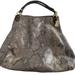 Coach Bags | Coach Large Tote Madison Snakeskin Leather Embossed 16031 Gray/Brown Bag | Color: Brown/Gray | Size: 14 1/2 " H X 15 1/2 L