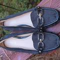 Coach Shoes | Coach Black Signature Loafers, Size 7 1/2 B | Color: Black | Size: 7.5