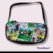 Disney Bags | Disney Parks Mickey Mouse And Minnie Mouse Comic Book Print Vinyl Purse | Color: Black/Green | Size: Os