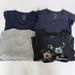 American Eagle Outfitters Tops | Bundle Of American Eagle Short Sleeve T-Shirts, Navy & Grey Size Small | Color: Blue/Gray | Size: S