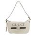 Gucci Bags | Gucci Leather Half Moon Hobo Shoulder Bag | Color: White | Size: Os