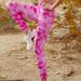 Free People Pants & Jumpsuits | Fp Free People Movement Good Karma Tie Dye Legging | Color: Pink/White | Size: M/L